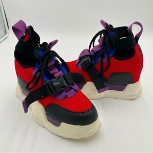 Anthony Wang Mulberry-02 Colorful Y2K Chunky Platform‎ Fashion Sneakers Size 8.5